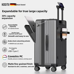 kositu | Multi-functional Expandable Large-capacity Cabin Luggage 20inch