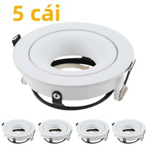 JOYINLED Đèn Trần Âm Trần Khung Đèn LED GU10 MR16 Chất Liệu Nhôm Cho Tiền Sảnh 1/5 CÁI Tùy Chọn