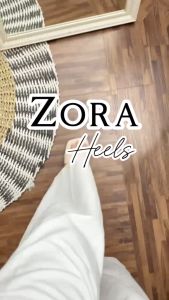QUINCE Zora Sandal WideStrap Heels
