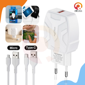 [RO ACC] NANVAN NVN-T61 65W CHARGER TYPE C / MICRO USB PENGISIAN DAYA CEPAT FOR SMARTPHONE UNIVERSAL