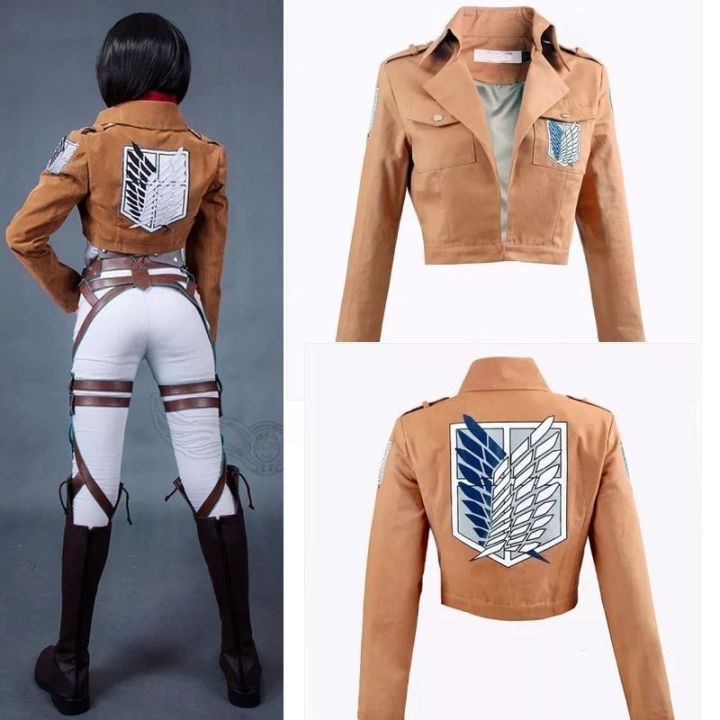 Anime Attack On Titan Jacket Female Novedan Anime Attack On Titan