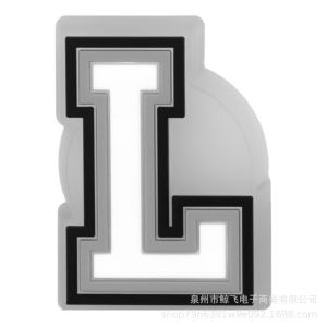 Đế Giày LED Sáng Màu Đen Trắng Cho Giày Đế Bằng Garden DIY Chất Liệu Nhựa Phụ Kiện Giày Dép Phụ Kiện Giày Dép