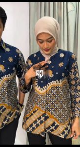 ATASAN BATIK WANITA - BLOUSE BATIK WANITA TERBARU 2025 - BAJU BATIK WANITA - BAJU KANTOR - SERAGAM BATIK