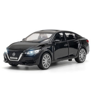 1:32 Scale Nissan Sylphy Alloy Car Model Diecast Car Sound Light Car Lovers Collection Kids Birthday Gift Metal Boys Toys