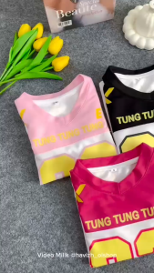 Setelan Baju Anomali TUNG TUNG SAHUR Anak Perempuan Dan Laki-laki Usia 3-12 Tahun Terbaru