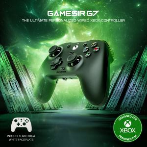 [Ship within 24 hours]GameSir G7 Xbox Gaming Controller Wired Gamepad for Xbox Series X Xbox Series S Xbox One ALPS Joystick PC Replaceable panels