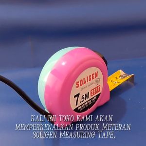 Meteran SOLIGEN: Alat Ukur Konstruksi yang Tahan Air