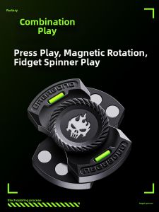 YIJUE | Multifunction EDC Metal Fidget Spinner 3 in 1