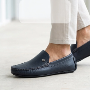 Cavando Mens Loafer - CMH6582/CMH6583 Black/Brown PU Leather Easy Slip-On
