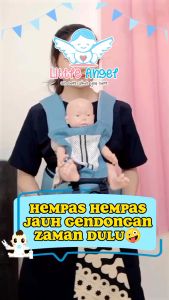 Gendongan Bayi Hipseat 5 in 1 Instan Gendongan Duduk Depan Belakang Samping Multifungsi Baby Carrier NewBorn Ransel Perlengkapan Peralatan Bayi