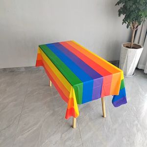 Taplak Meja Sekali Pakai PVC Anti Air 137*274CM / Disposable Table Cloth Waterproof