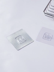 Soap Dishes Self Adhesive Soap Holder Stainless Steel Soap Rack Wall Mounted Soap Sponge Dish Bathroom Accessories