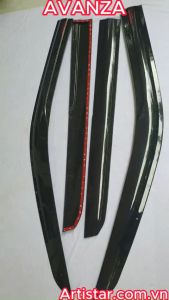 Vè che mưa Veloz Cross Avanza 2022-2024 loại dày đen Artistar