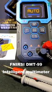 VOKTTA FNIRSI DMT-99 อินเตอร์เฟซที่บูต DIY มีความแม่นยำสูง ผลดิจิตอลมัลติมิเตอร์ไฟฟ้า