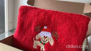 CUSTOMIZE CHIRSTMAS HAND TOWEL / CHRISTMAS GIFT CUSTOM / GIFT 圣诞毛巾 圣诞礼物 Tuala krismas tuala sulam hadiah krismas