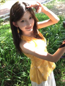 Sweet Elegant Long Tassel Jasmine Stud Earrings Womens Holiday Style No Piercing Clip-On Fashion Jewelry Ear Decor