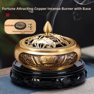 FUSHENGTANG | Home Use Brass Incense Burner Large