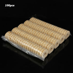 100pcs Fishing Line Winding Board Coil Tackle Accessories Foam Main Spool Portable Fishing Accessories Tool Supplies