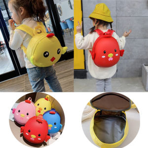 Children Cartoon Schoolbag Hard Case Bag Kindergarten Baby Backpack Small Egg Shell Bag Kids Plush PVC Bag