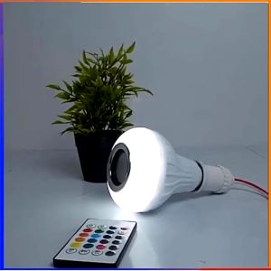 Loa bóng đèn led bluetooth có điều khiển theo màu