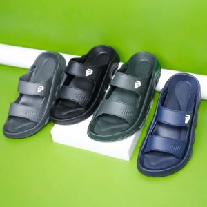 SANDAL PRIA DEWASA P 1062M TERBARU BAN 2 BAHAN KARET TIPE PORTO 1062M TAHAN AIR ANTI SLIP