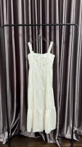 SV 6553 - Velly Flo Dress | Silvervogue | Gaun Katun Motif Bunga Pakaian Kasual Wanita