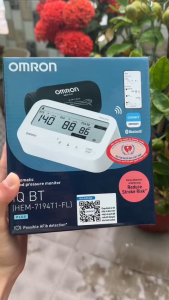 [Cảnh Báo Đột Quỵ] Máy Đo Huyết Áp Omron NEW 2026 IQ BT HEM-7194T1-FL | Kết Nối Bluetooth qua điện thoại BH chính hãng 5 năm