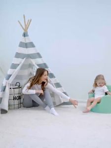 คอกกั้นเด็ก 65cm สวยทนแข็งแรงเจ้า คอกกั้นเด็กตาข่าย ระบายอากาศ มีประตู กั้นเด็ก