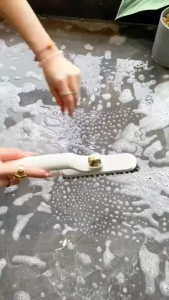 Bàn chải Cọ Khe Hở Xoay 360° 2in1 Kèm Nhíp Gắp Tiện Dụng