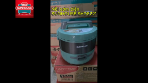 Nồi cơm điện tử 1.2L SUNHOUSE SHD8221 đa năng kèm xửng hấp (cho 2-4 người) - Bảo hành 1 năm