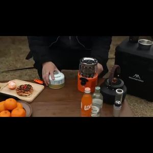 Mountainhiker | Mountainhiker 2 in 1 Heating Stove Outdoor Function Cooking Furnace Portable Tourism Cooker Survival Burner Camping Supplies