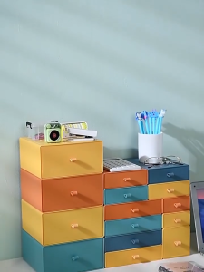 กล่องเก็บของตั้งโต๊ะ ถังขยะ กล่องเก็บของ ประเภทลิ้นชัก