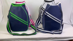 MIRELAE Large Capacity Pickleball Paddle Cover Lightweight Oxford Crossbody Racket Bag  Wear-resistant Racket Case