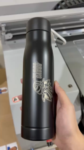 Custom Laser Engraved Stainless Steel Bottle Tumbler Flask With Name Logo Gift Design Botol Air Custom Nama Hadiah