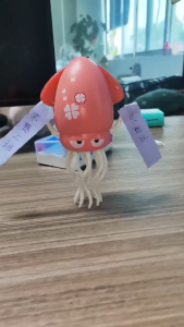 ของเล่นปลาหมึกวิเศษที่เต้นรำ ของเล่นปลาหมึกนุ่มสนุกสนาน ของเล่นการศึกษาสำหรับเด็ก อุปกรณ์โต้ตอบสำหรับพ่อแม่และลูก ของขวัญวันเกิด