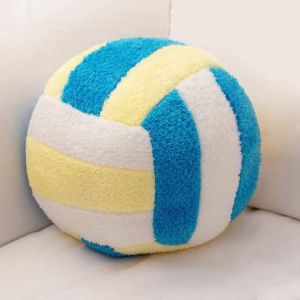 24Cm Màu Sắc Sang Trọng Bóng Chuyền Nhồi Bông Gối Đệm Mềm Thể Thao Theo Chủ Đề Đồ Chơi Sang Trọng Cho Bé Trai & Bé Gái Quà Tặng Mùa Đông