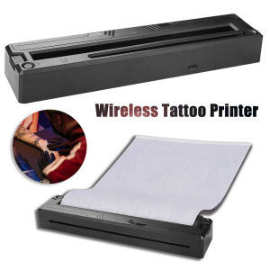 Wireless Tattoo Stencil Transfer Printer Machine Tattoo Printer Portable Thermal Stencil Printing Copier for Transfer Papers