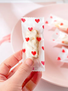 Thickened Caramel Sugar Packaging Bag Coffee Candy Rice Fish Transparent Sealable Machine Popular Model Pastry Packaging Box