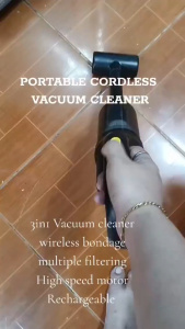 Portable Cordless Vacuum Cleaner for Home/Car Use 3 IN 1 Wet and Dry Handheld Vacuum Cleaner