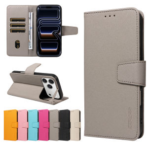 Faux Leather Phone Case for Samsung Galaxy A56 A55 A36 A26 A16 A06 A05 A54 A53 A52 Scratch-Resistant Magnetic Wallet Stand Case