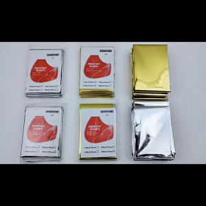 BW-C1307 Emergency Blanket Selimut Darurat Hangat Silver Anti Hipotermia  Outdoor Camping Gunung