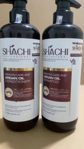 Combo Gội Xả hấp dầu Dưỡng Sinh Shachi Phục Hồi Mái Tóc Mỏng Yếu Thưa Khô Sơ Giảm Gãy Rụng 750mlx2