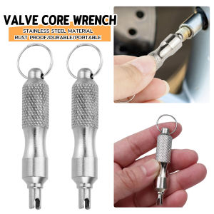 Jozoo Tire Valve Core Screwdriver for Car Tyre Valve Core Remover Tool Tire Repair Keychain Design