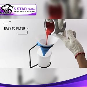 1pcs HIGH QUALITY Aikka Penapis Cat Filter Kertas / Paint Paper Strainer Cone / Disposable Paper Cone Paint Filter 过滤纸