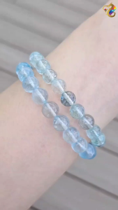 Collection / Graduation Grade Blue Topaz Bracelet