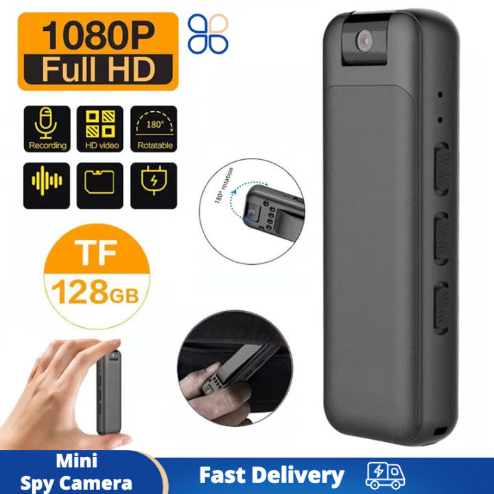 Mini Spy Camera Sex Wireless Night Vision Small Policial Body Cam Voice Video Recorder Lazada 1314