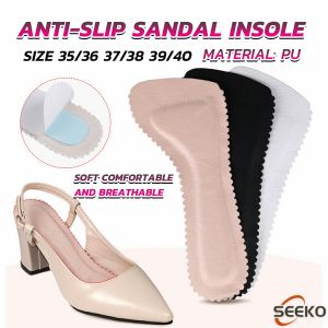 Seeko Anti-Slip Sandal Insert Pads Insole for Women Sweat-absorbing Deodorant Sole Sticker 1 pair