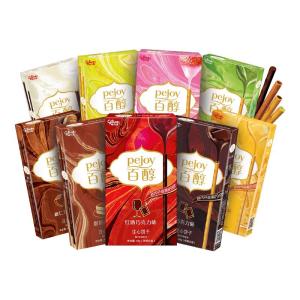Glico | 8 Flavors Filled Biscuit Sticks