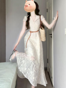 QINGMUZI | Vintage Stylish Elegant Cheongsam Slim Fit Summer Dress