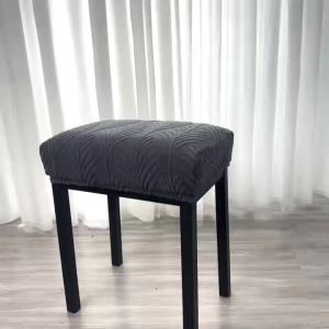 Áo Phủ Ghế Bar Jacquard Chất Liệu Thun Hình Vuông Có Thể Giặt Chống Bẩn Dành Cho Ghế Ăn Dùng Cho Khách Sạn Trang Trí Nhà Cửa Phong Cách Hiện Đại Chất Liệu Polyester